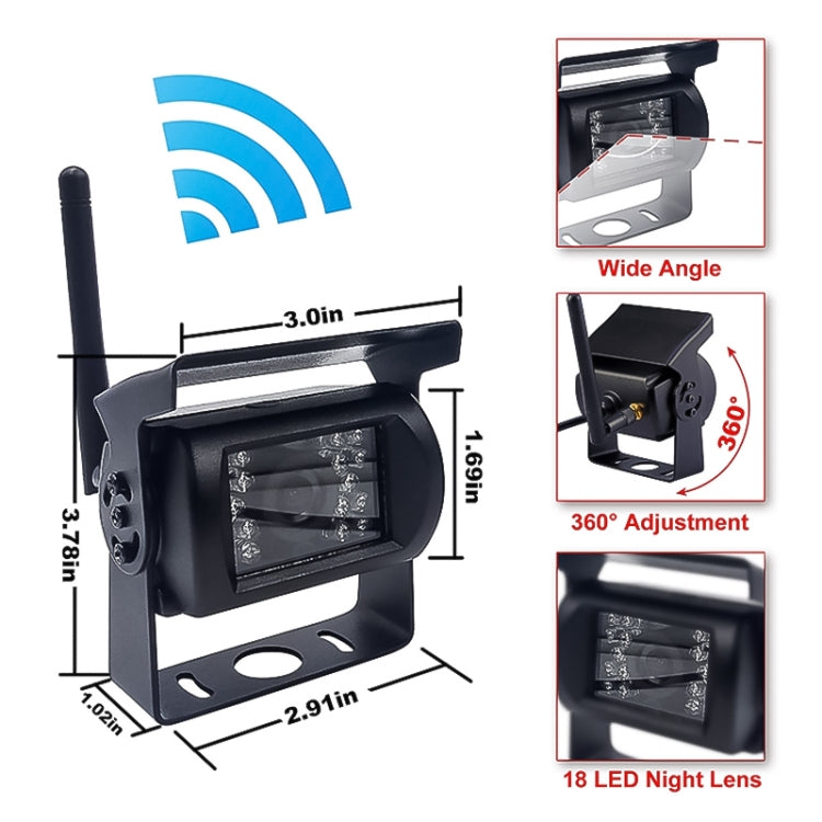 PZ607W-2 7.0 inch Wireless Analog Signal Transmitter, PZ607-W-D2 PZ607W-2 7.0 inch Wireless Analog Signal Transmitter, PZ607-W-D2